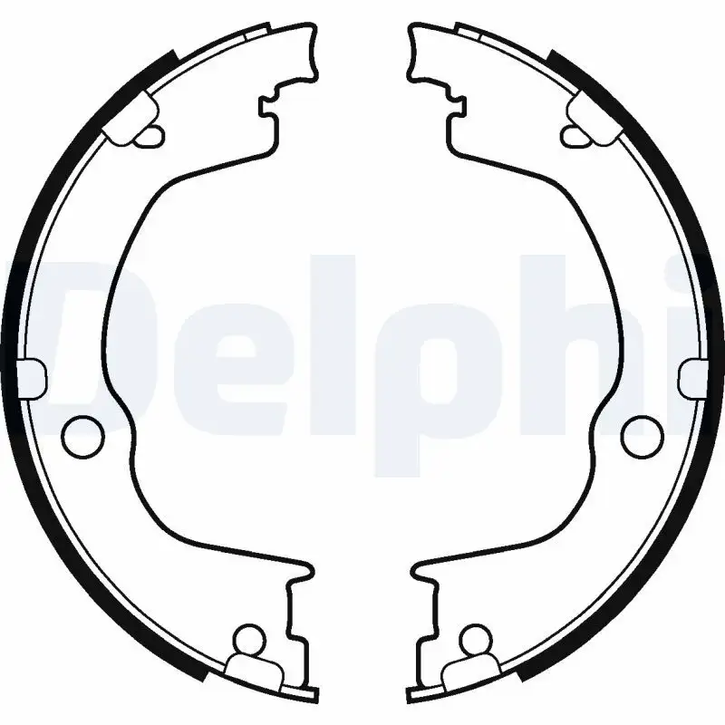 DELPHI LS2106 El Fren Balatası resmi