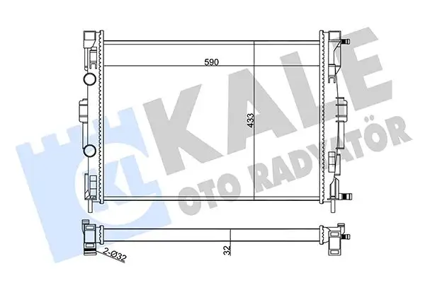 KALE 351005 Radyatör resmi