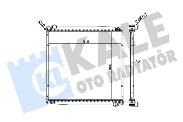 KALE 349415 Radyatör resmi