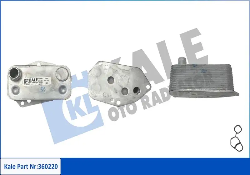 KALE 360220 Motor Yağ Soğutucu PBC101370L resmi
