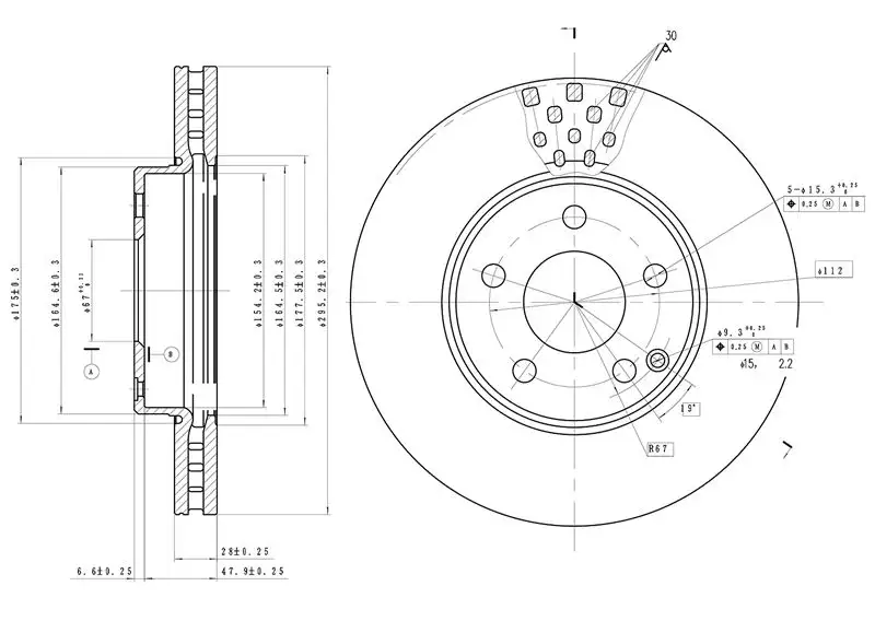 MGA 50429 Ön Fren Diski 2114210712 resmi