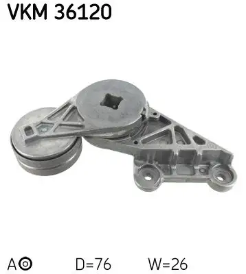 SKF VKM36120 Kayış Gergi Kütüğü 7431275380 resmi