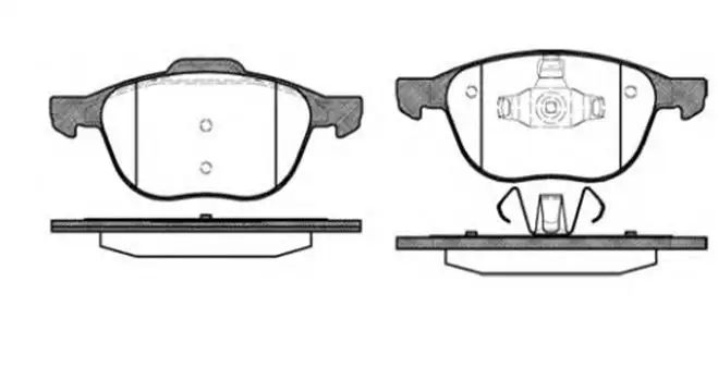 MGA 55251 Ön Fren Balatası 3M512K021AA resmi