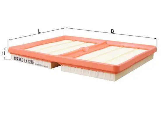MAHLE LX4246 Hava Filtresi 04C129620A resmi