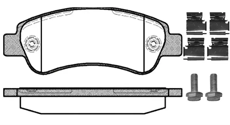 MGA 55121 Arka Fren Balatası 77364016 resmi