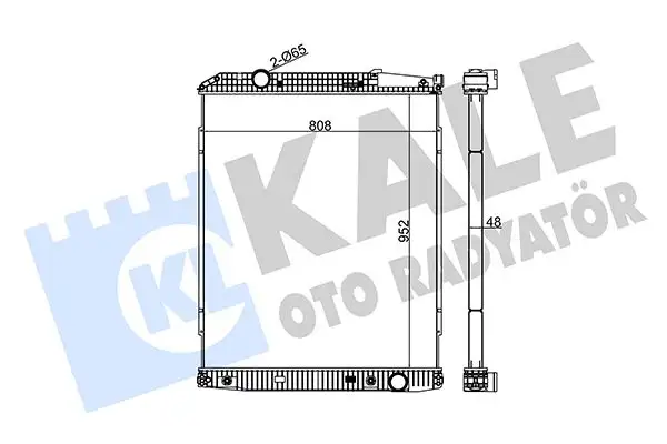 KALE 349405 Radyatör resmi