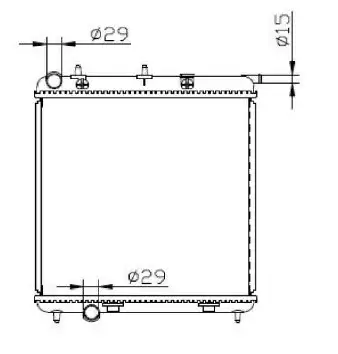ORIS MPE155023 Radyatör 1330C0 resmi