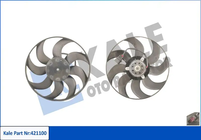 KALE 421100 Fan Motoru 6Q0959455AE resmi