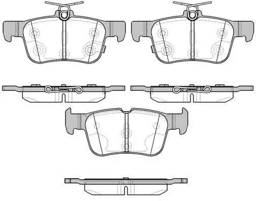 MGA 55725 Arka Fren Balatası KTJX612M007AED resmi