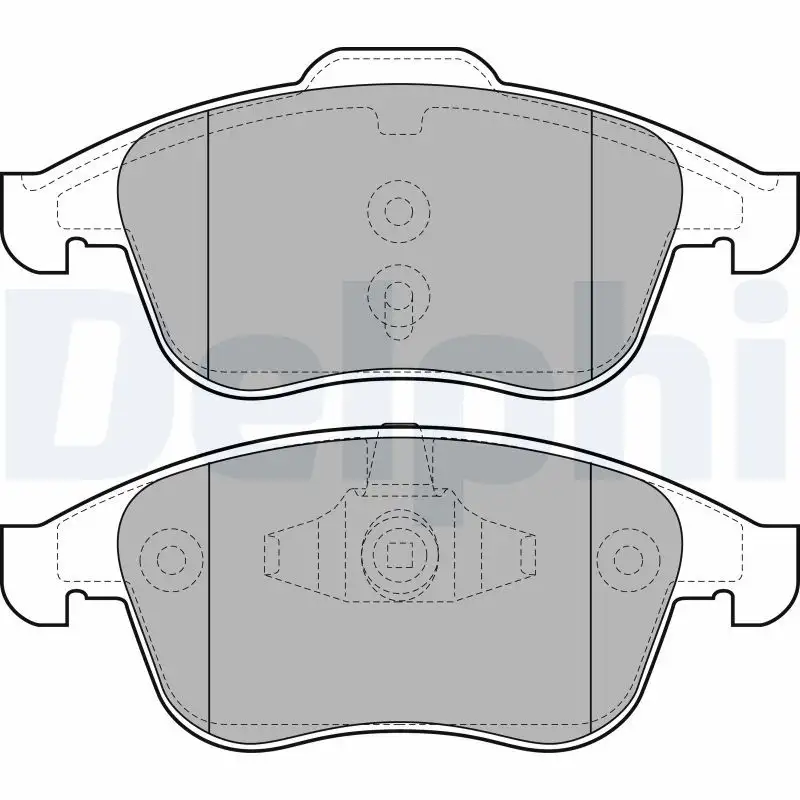 DELPHI LP2079 Ön Fren Balatası resmi