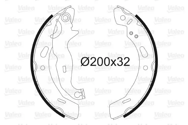 VALEO 564139 Arka Fren Balatası resmi