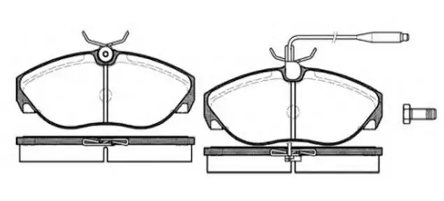 MGA 55118 Ön Fren Balatası 9945788 resmi