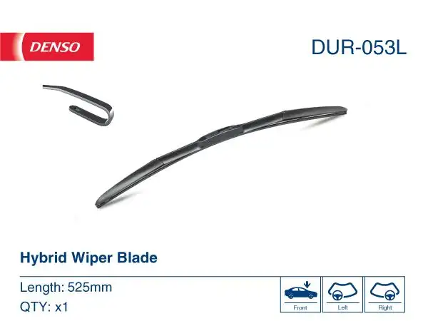 DENSO DUR053L Silecek Süpürgesi (Tek) resmi