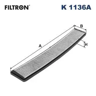 FILTRON K1136A Polen Filtresi (Karbonlu) resmi