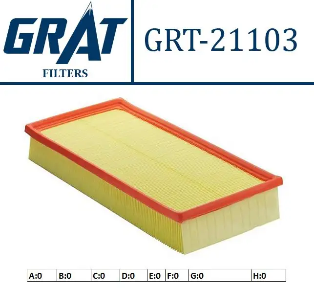 GRAT 21103 Hava Filtresi MR127078 resmi