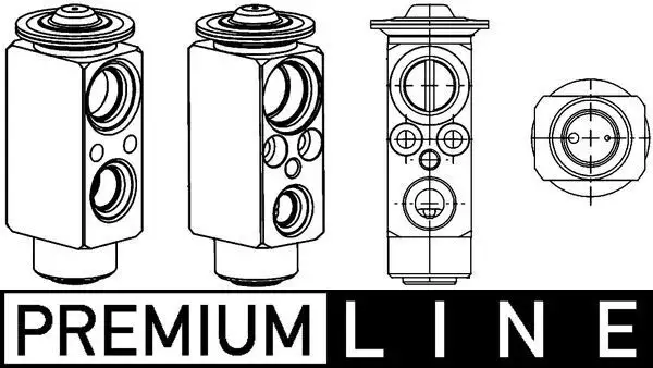 MAHLE AVE68000P Klima Genleşme Valfi resmi