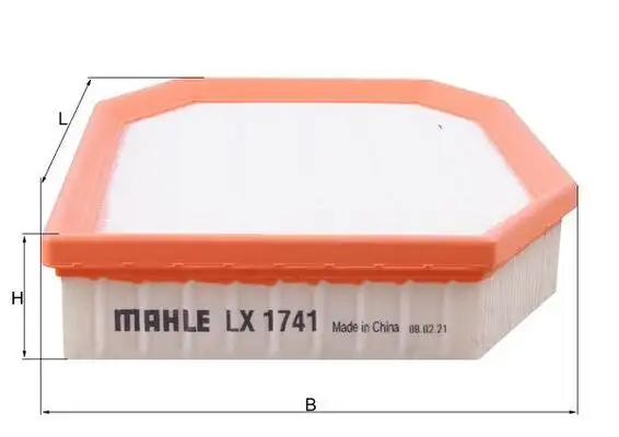 MAHLE LX1741 Hava Filtresi 13717590597 resmi
