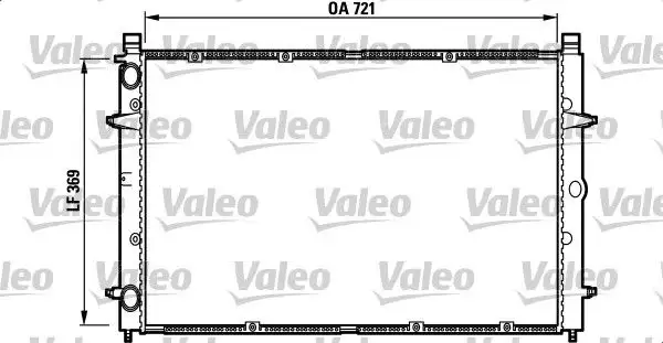 VALEO 732397 Radyatör resmi