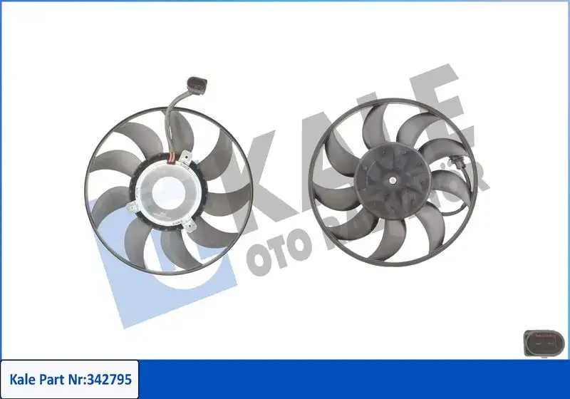 KALE 342795 Fan Motoru 5Q0959455L resmi