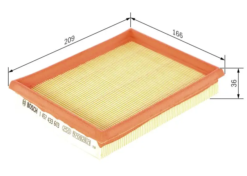 BOSCH 1457433603 Hava Filtresi resmi