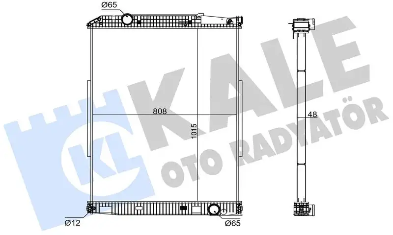 KALE 351345 Radyatör resmi