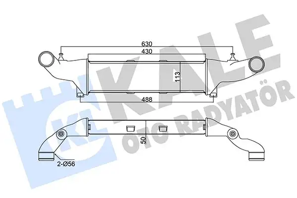 KALE 375715 Turbo Radyatörü resmi