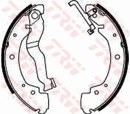 TRW GS8530 Arka Fren Balatası resmi