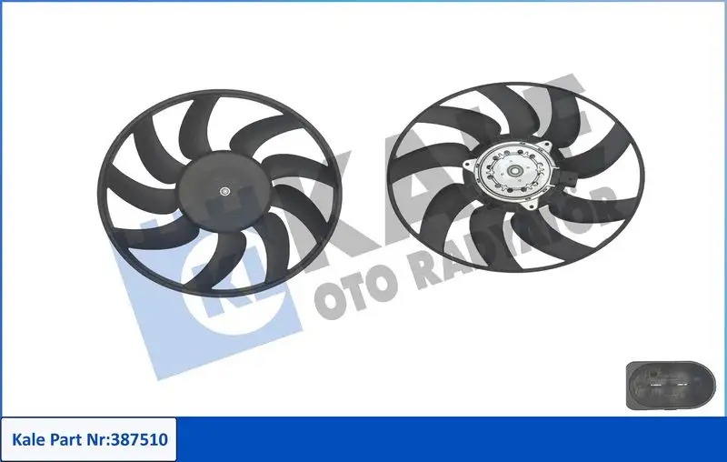 KALE 387510 Fan Motoru 8K0959455L resmi