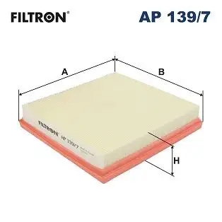 FILTRON AP139/7 Hava Filtresi 04E129620A resmi