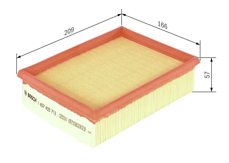 BOSCH 1457433713 Hava Filtresi resmi