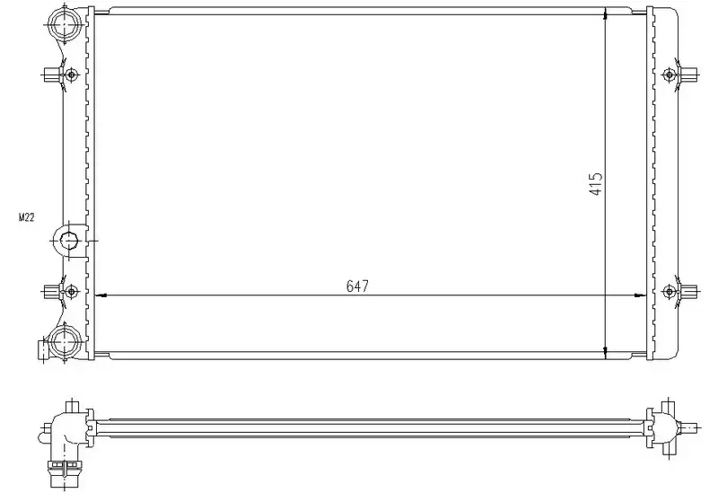 ORIS MVW069023 Radyatör resmi