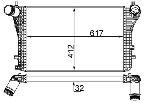 MAHLE CI207000S Turbo Radyatörü resmi