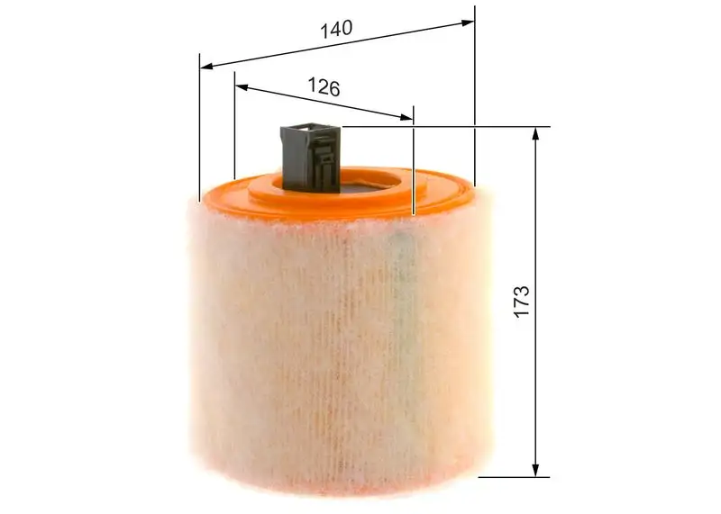 BOSCH F026400436 Hava Filtresi resmi