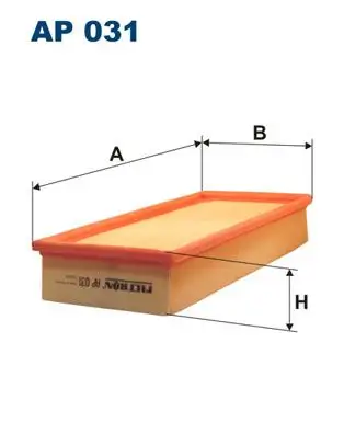 FILTRON AP031 Hava Filtresi resmi