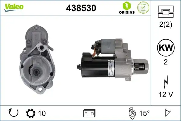 VALEO 438530 Marş Motoru A2769064300 resmi