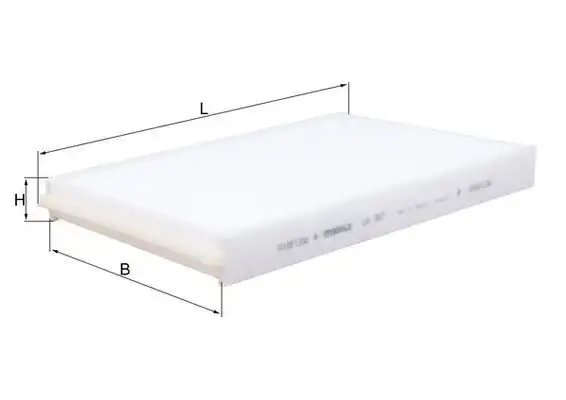 MAHLE LA387 Polen Filtresi resmi