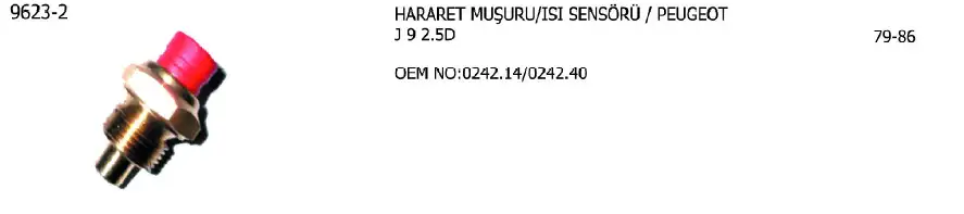 ÜNÜVAR 9623-2 Hararet Müşiri resmi