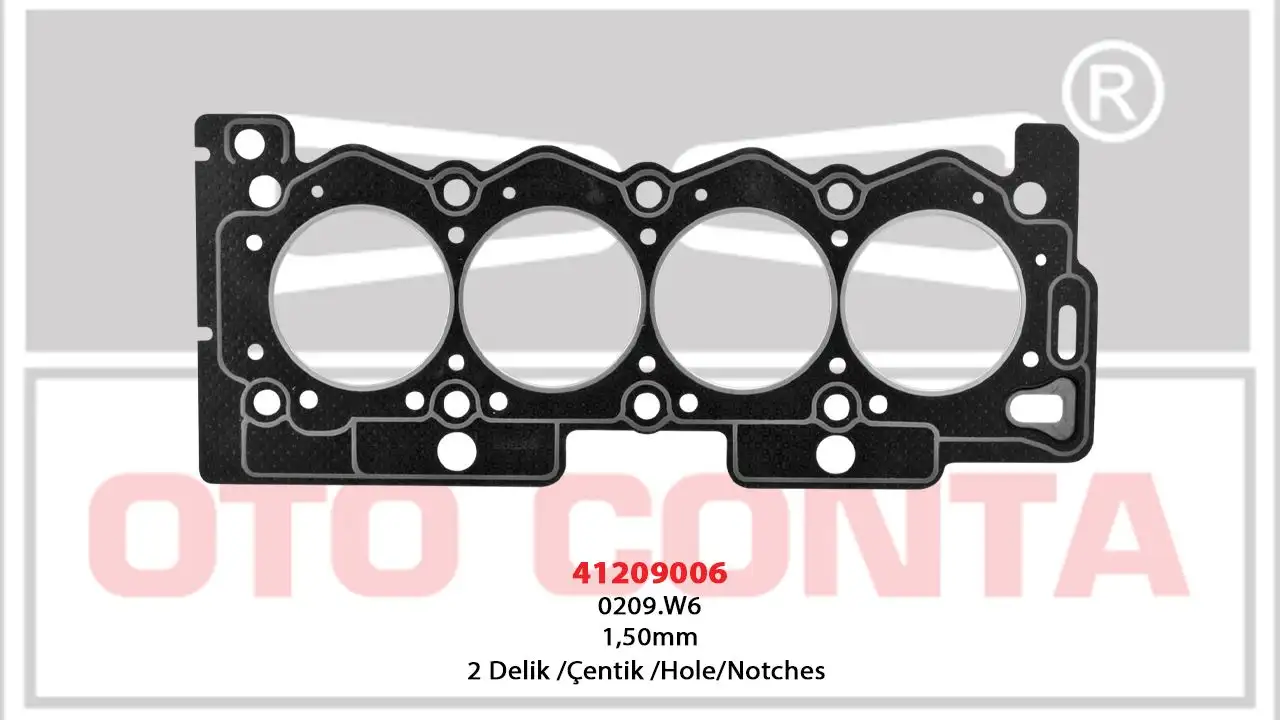 OTOCONTA 41209006 Silindir Kapak Contası resmi
