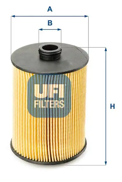 UFI 25.089.00 Yağ Filtresi 03H115562 resmi