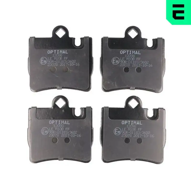 OPTIMAL 12098 Arka Fren Balatası A0034201920 resmi