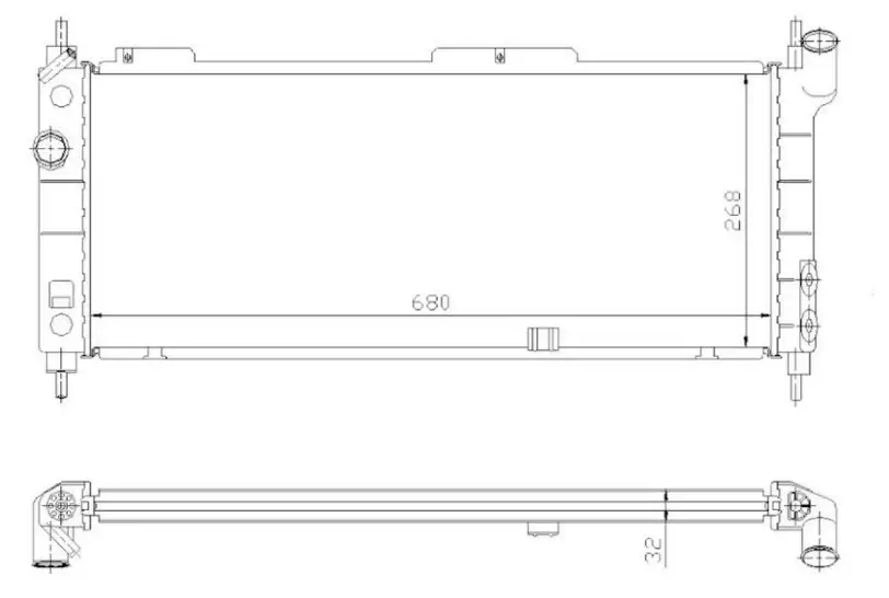 ORIS MOP142023 Radyatör 1300152 resmi