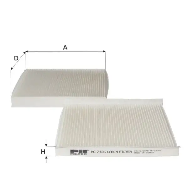 FİL HC7125 Polen Filtresi resmi
