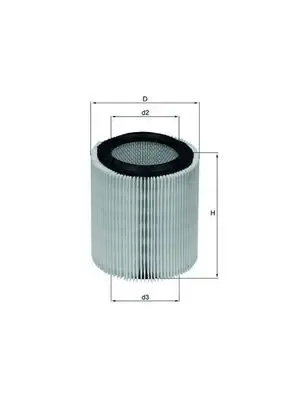 MAHLE LX898 Hava Filtresi resmi