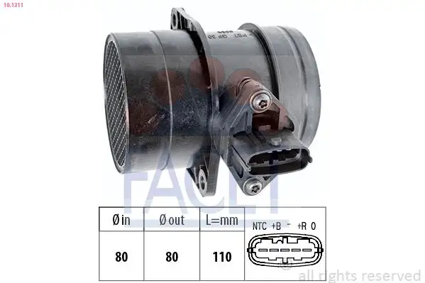 FACET 10.1311 Hava Debimetresi resmi