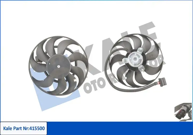 KALE 415500 Fan Motoru 6Q0959455L resmi