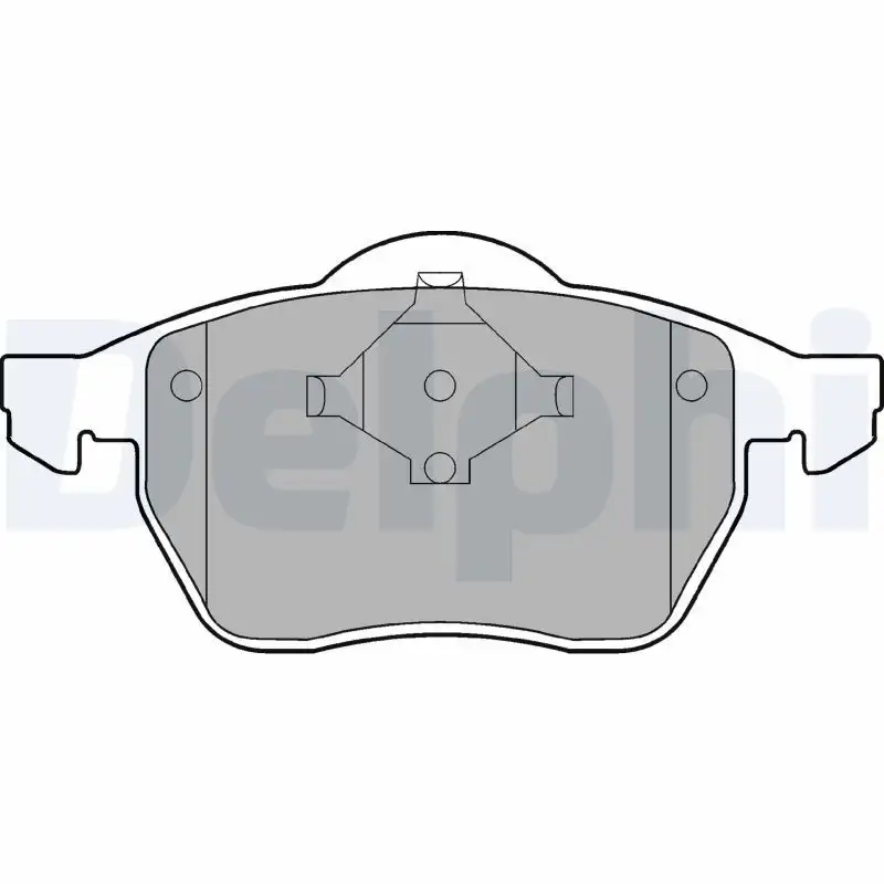 DELPHI LP978 Ön Fren Balatası resmi