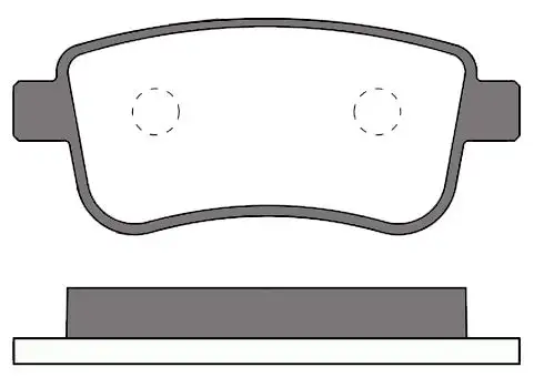 MGA 55566 Arka Fren Balatası 440601416R resmi
