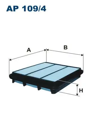 FILTRON AP109/4 Hava Filtresi 96434764 resmi