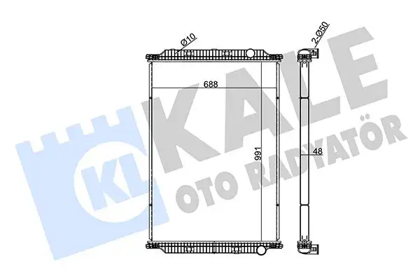 KALE 349395 Radyatör resmi