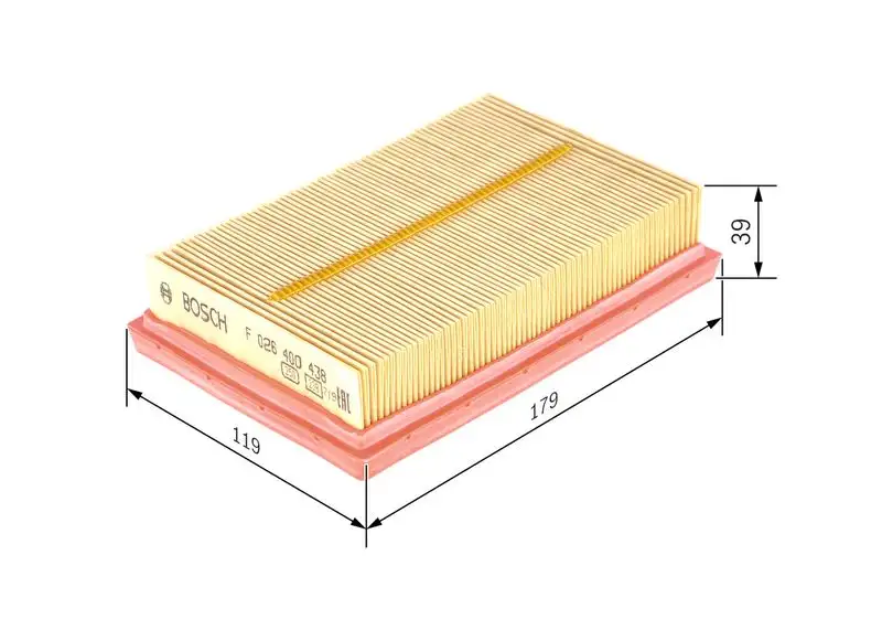 BOSCH F026400438 Hava Filtresi resmi